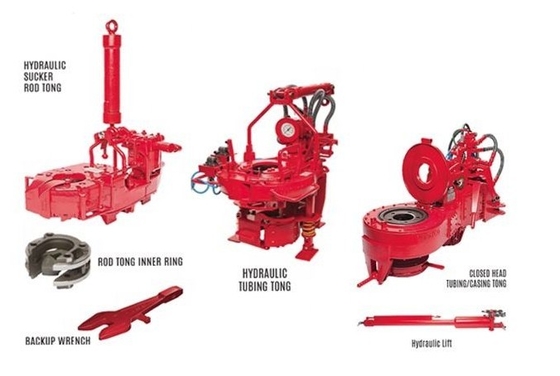 API Spec M20 M40 Tubular Handling Tools Hydraulic Sucker Rod Power Tong
