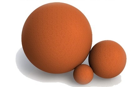 Abrasion Resistant Downhole Drilling Tools Drill Pipe Cleaning Sponge Foam Wiper Balls