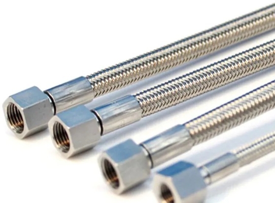 Stainless 304 Rotary Drilling Hose Braided Flexible Fuel Oil Hose