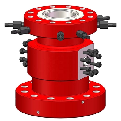 API 6A Spec Red Color Drilling Rig Spare Parts Tools Casing Head