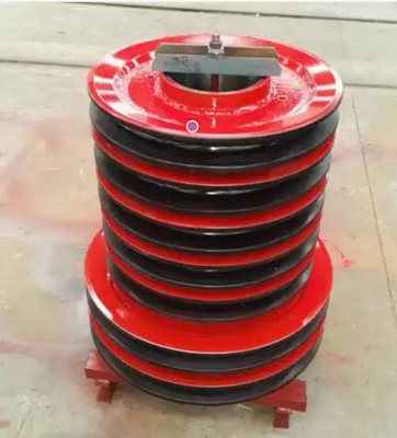 API 8C Drilling Rig Crown Wire Rope Pulley / Wire Rope Sheave