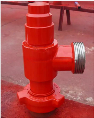 Cast Iron High Pressure Relief Valve API Standard Oilfield Drilling Pump Parts