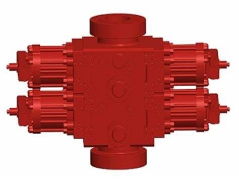API 16A Well Control System BOP Spare Parts FZ Series Single Ram BOP