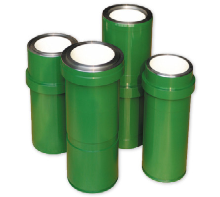10P130 12P160 14P220 Zirconia Ceramic Liners For Oil Drilling Mud Pump