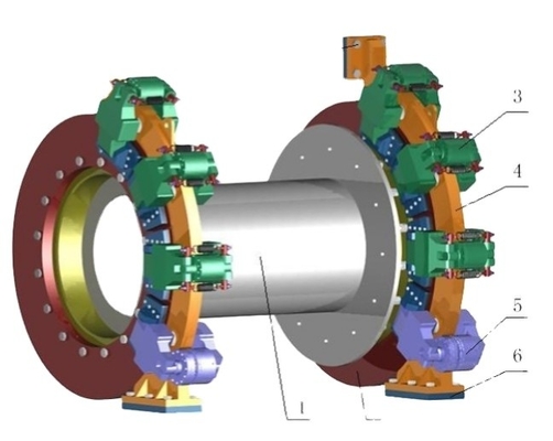 API 7K Hydraulic Disc Brake Spares For Oil Rig Drawworks
