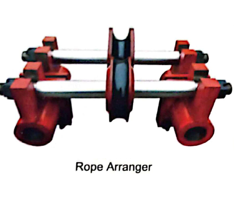 Drilling Drawwork Parts JC40 JC50 JC70 Rope Guider Rope Arrange