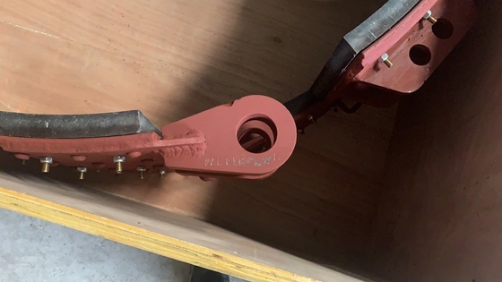 API 8C Drawwork Parts JC40 Brake Steel Band Assembly With Brake Block