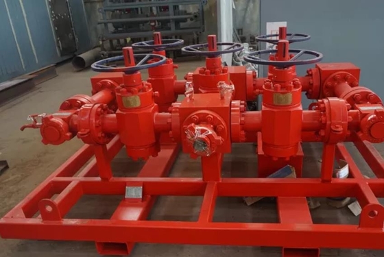 Wellhead Xmas Tree Hydraulic Choke Manifold Control Valve API 16C