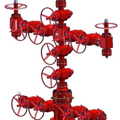Drilling API 6A Wellhead Christmas Tree Oilfield Wellhead Equipment Xmas Tree