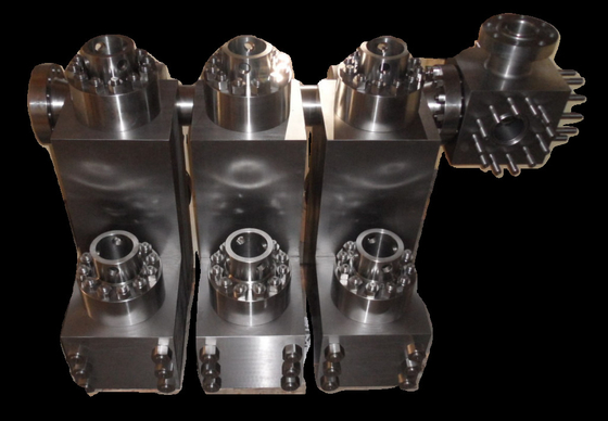 Hydraulic Mud Pump Spare Parts Discharge Fluid End Module For Emsco